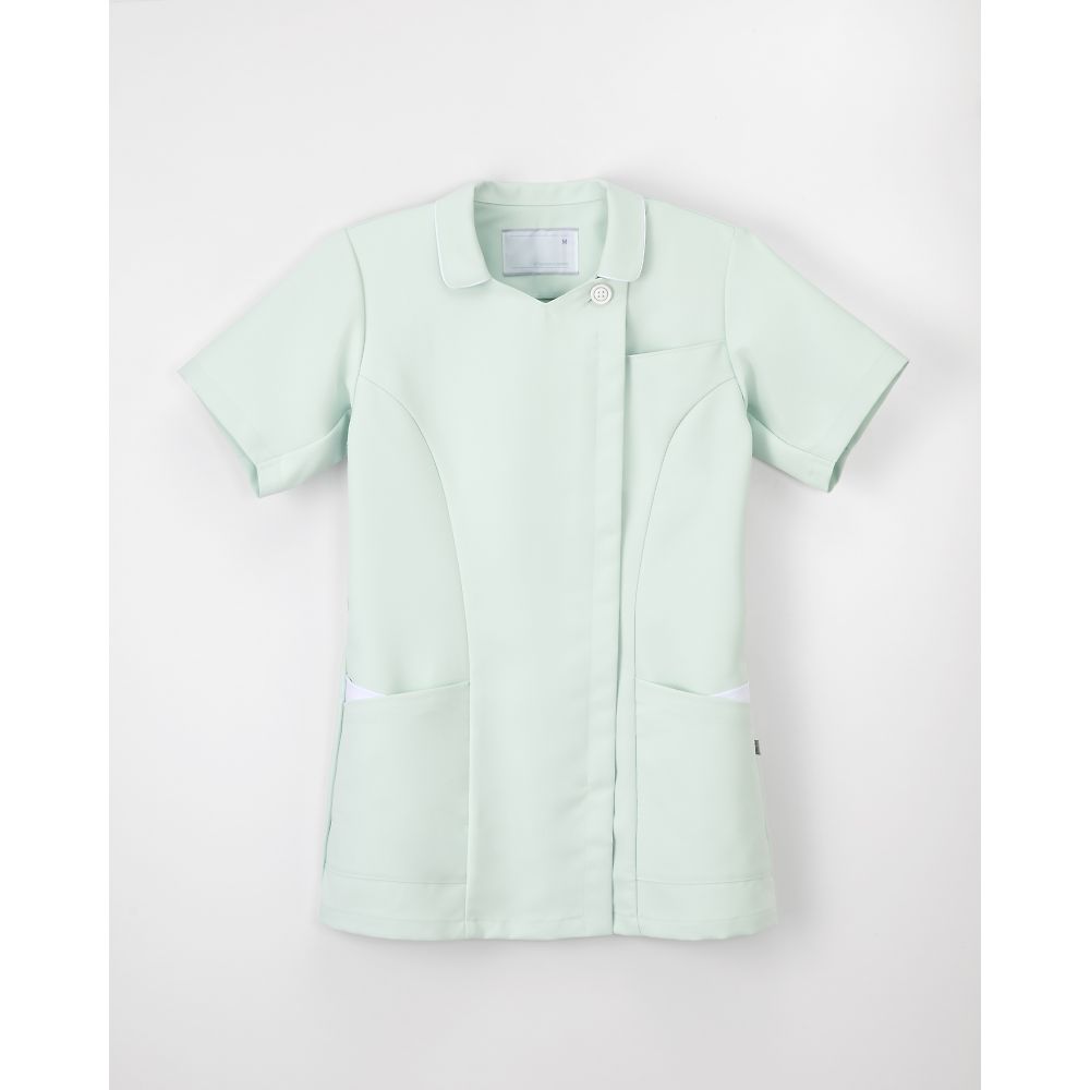 ナガイレーベン チュニック グリーン LL CFS-2652 1枚（ご注文単位1枚）【直送品】