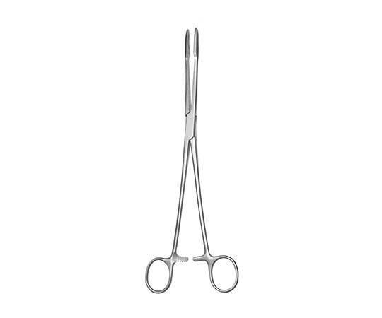 YDM スポンジ鉗子 麦粒型 AF01C 曲 80704/AF01C 1本（ご注文単位1本）【直送品】