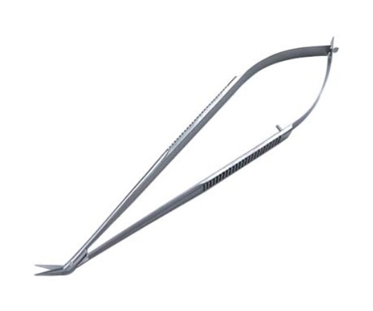 日本フリッツメディコ マイクロ剪刀 18cm 45度 B036-0101 1本（ご注文単位1本）【直送品】