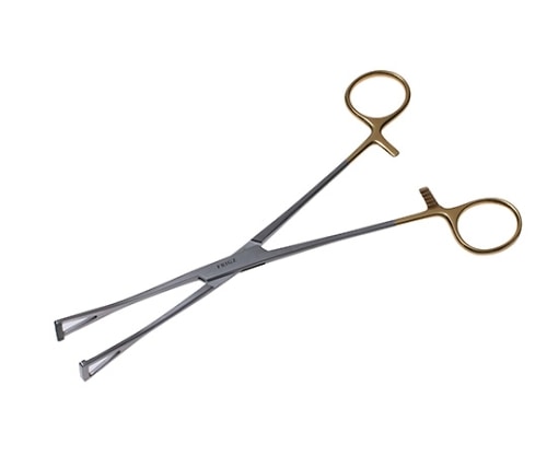 日本フリッツメディコ T/Cドーバル鉗子 20cm 0.4チップ付 F018-020D 1個（ご注文単位1個）【直送品】