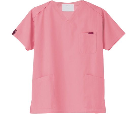 フォーク スクラブ ピンク SS 7000SC-3 1枚(ご注文単位1枚)【直送品】