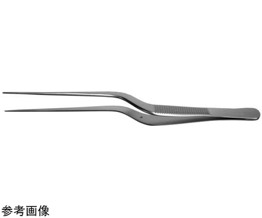 NAPOX 膝状ピンセット（ルーツェピン） 170mm A-24-170 1個（ご注文単位1個）【直送品】