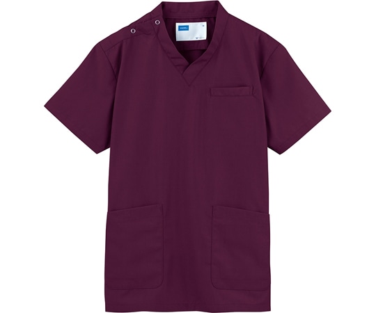 WHISEL（自重堂） 抗ウイルス加工スクラブ バーガンディー S WH13185 1枚（ご注文単位1枚）【直送品】