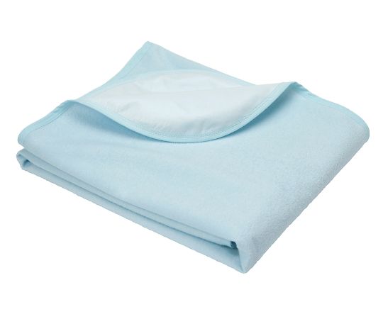 歯愛メディカル 防水シーツ スムース サックスブルー  1枚（ご注文単位1枚）【直送品】