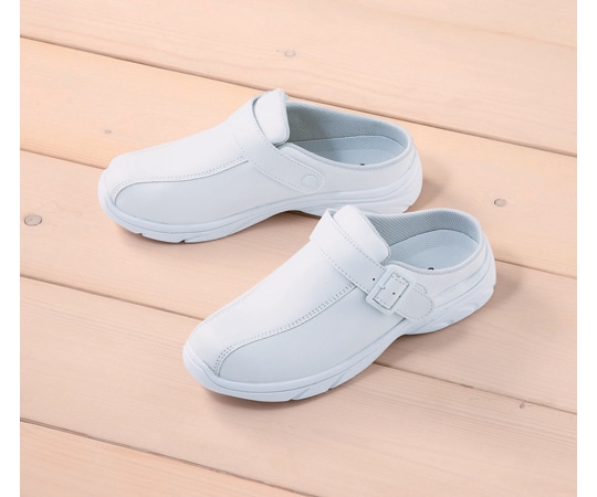 フォーク サボ・スリッポン ホワイト LL 940-1 1足（ご注文単位1足）【直送品】