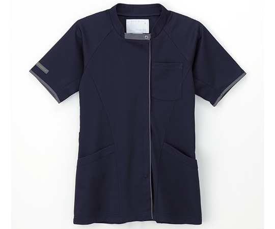 ナガイレーベン ニットシャツ ネイビー M CX-3152 1枚(ご注文単位1枚)【直送品】