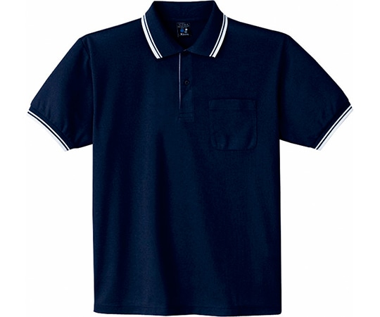 WHISEL（自重堂） 半袖ポロシャツ シックブルー S 85274 1枚（ご注文単位1枚）【直送品】