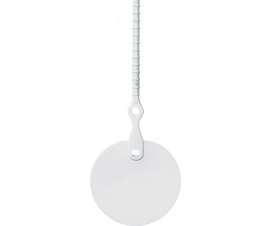 未来工業 ネームプレート（ワンタッチタイプ） 袋 Φ3 1箱（20枚入） F-KFY-30W 1箱（ご注文単位1箱）【直送品】