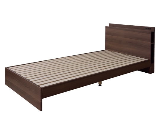 東谷 シングルベッド ブラウン B-81S-BR 1個(ご注文単位1個)【直送品】