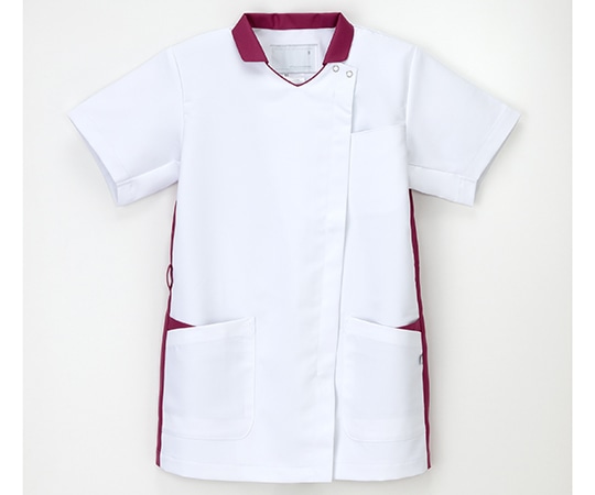 ナガイレーベン 男女兼用ハイブリッドメディウェ Tバーガンディ S CFS-2682 1枚（ご注文単位1枚）【直送品】