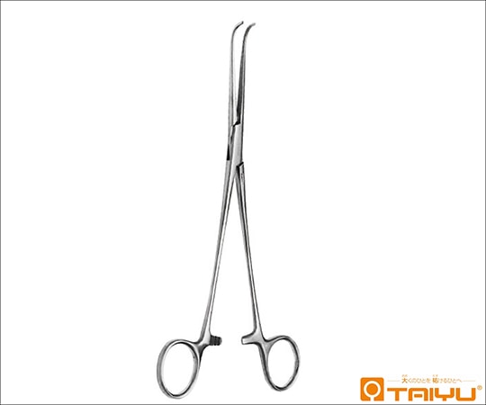 TAIYU（大祐医科工業） 肺剥離鉗子 縦筋 反 BOX 全長23.5cm TY-619 1本（ご注文単位1本）【直送品】
