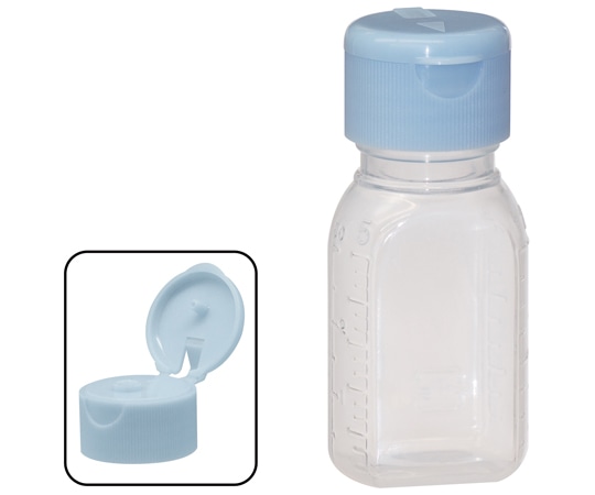 金鵄製作所 小判型投薬瓶 30mL ワンタッチキャップ(スカイブルー:水) 200本入 23000-002 1箱(ご注文単位1箱)【直送品】