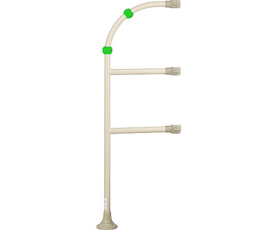 DIPPERホクメイ 玄関アーム レギュラー グリップ（緑）付 ※皿ナシ BPE-500-11 1個（ご注文単位1個）【直送品】