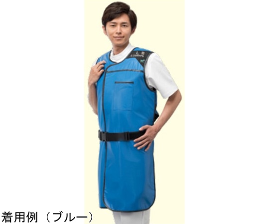 保科製作所 プレミアライト フレームライトコートタイプ ライラック 鉛当量0.25 M PGB-M 1枚（ご注文単位1枚）【直送品】