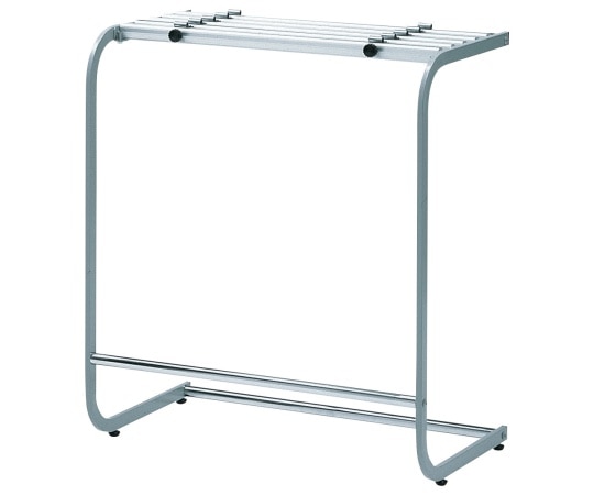 弘益 新聞架 シルバー NR-2 1個（ご注文単位1個）【直送品】