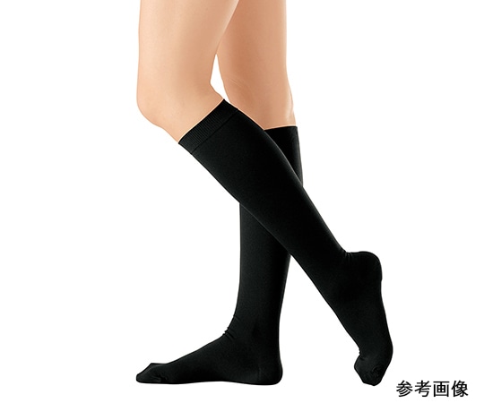 アルケア アンシルクR・ビバナス ハイソックス ブラック L 18311 1箱(ご注文単位1箱)【直送品】