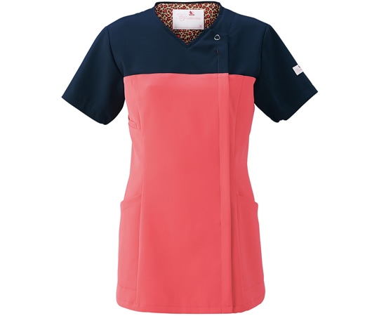 フォーク レディスジップスクラブR リリスピンク×ダークネイビー L HI701-3 1枚（ご注文単位1枚）【直送品】