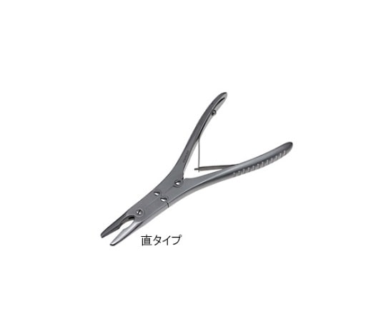 日本フリッツメディコ 二連丸のみ鉗子 先細 15cm 直 3.0mm P267-5227 1個（ご注文単位1個）【直送品】