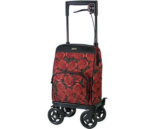 島製作所 ショッピングカート メロディ プリモ（右用） ローズ柄R  1個（ご注文単位1個）【直送品】