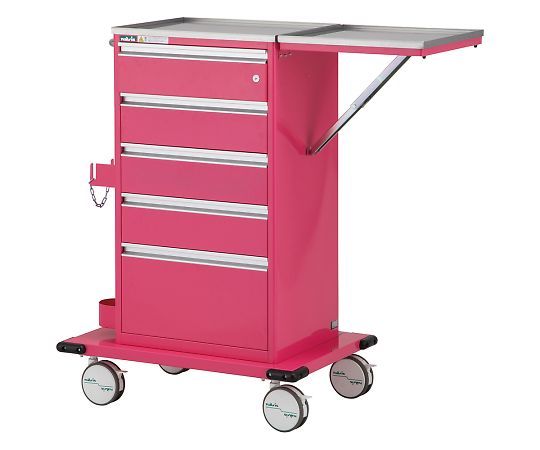 ナビス（アズワン） アルティア救急カート 500×860mm 蘇生板付 NK-86 1個（ご注文単位1個）【直送品】