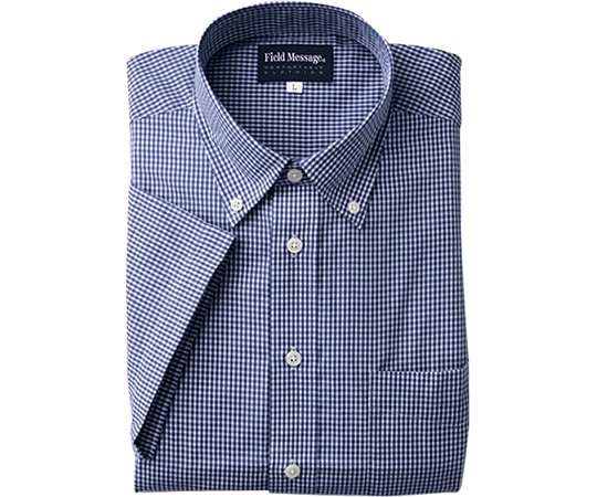 WHISEL（自重堂） 半袖シャツ ネービー S 43614 1枚（ご注文単位1枚）【直送品】