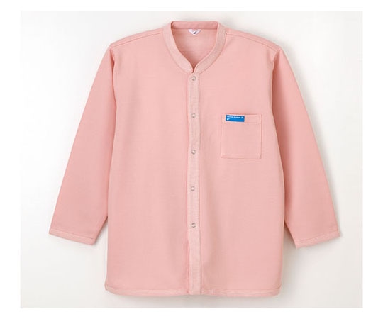 ナガイレーベン ニット上衣 ピンク L EJ7011 1枚(ご注文単位1枚)【直送品】