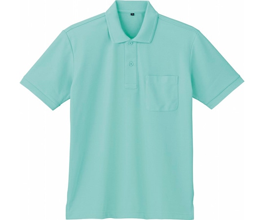 WHISEL(自重堂) 半袖ポロシャツ ミント グリーン S 85874 1枚(ご注文単位1枚)【直送品】