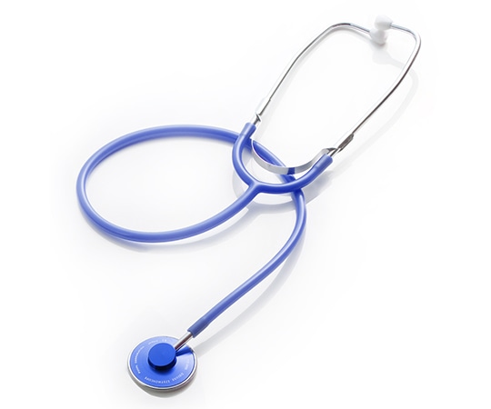 フォーカルコーポレーション ナーススコープ 外バネタイプ ヘッド:ブルー チューブ:ブルー FC-200 1本（ご注文単位1本）【直送品】