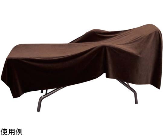 CML CKL ベロア ベッドシーツ ブラウン V011003 1枚（ご注文単位1枚）【直送品】