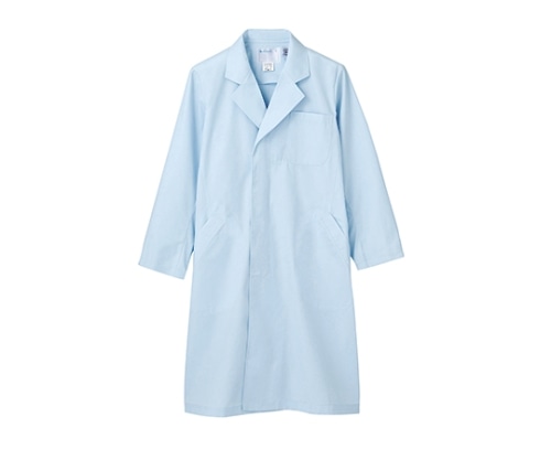 住商モンブラン 診察衣 メンズ 長袖S サックス 51-803 M 1枚(ご注文単位1枚)【直送品】