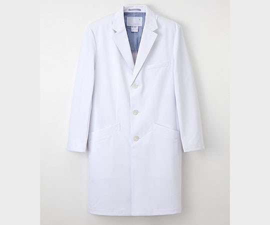 ナガイレーベン 男子シングルドクターコート ホワイト S SD3000 1枚（ご注文単位1枚）【直送品】