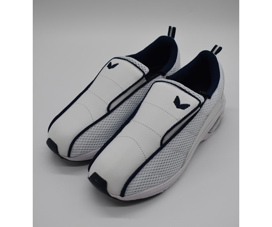 山一 消臭クッションインソール スリッポンシューズ ネイビー 23.0cm 81NV230 1足（ご注文単位1足）【直送品】