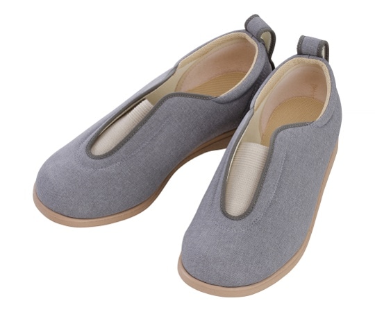 徳武産業 センターゴムⅡ 3E 片足 左のみ グレー M 1023 1個（ご注文単位1個）【直送品】