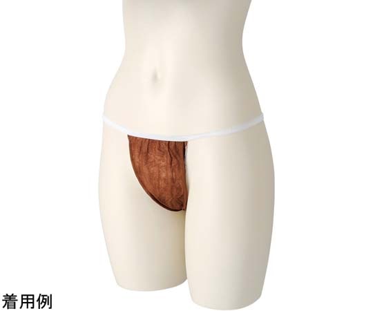 ビー・エイチ ペーパーTバック ブラウン 1袋(100枚入) 1袋(ご注文単位1袋)【直送品】