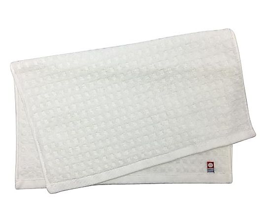 東進 今治ワッフルフェイスタオル（アニエール加工）1パック（4枚入） KU-248 1パック（ご注文単位1パック）【直送品】