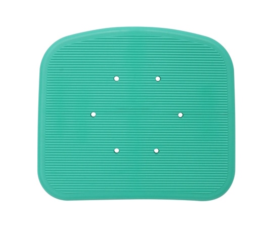 島製作所 折りたたみシャワーチェアー 楽湯SA用 座面パット ライトグリーン 2858 1個(ご注文単位1個)【直送品】