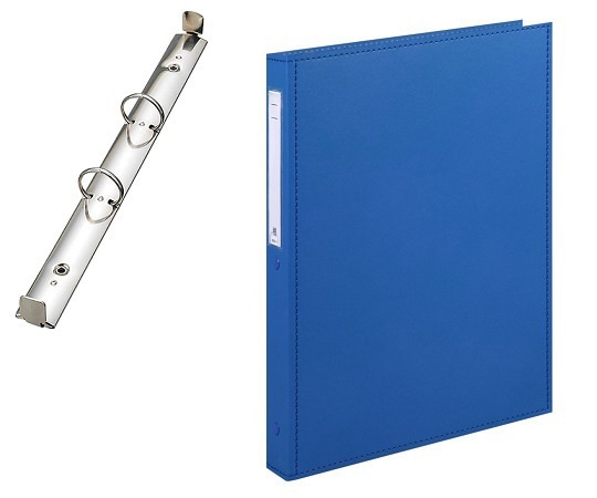 LIHITLAB カルテブック A4・2穴・スタンダード ライトブルー CY4-2L-2 1冊(ご注文単位1冊)【直送品】