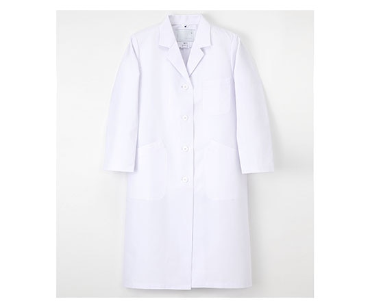 ナガイレーベン 女子シングル診察衣 ホワイト S TAP75 1枚（ご注文単位1枚）【直送品】