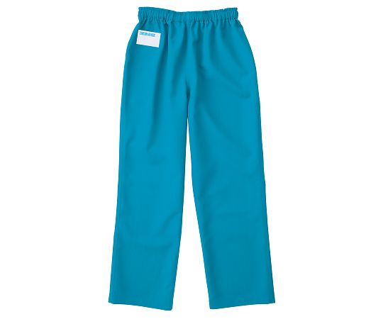 KAZEN 手術スラックス（男女兼用） ターコイズ LL 155-83 LL 1枚（ご注文単位1枚）【直送品】