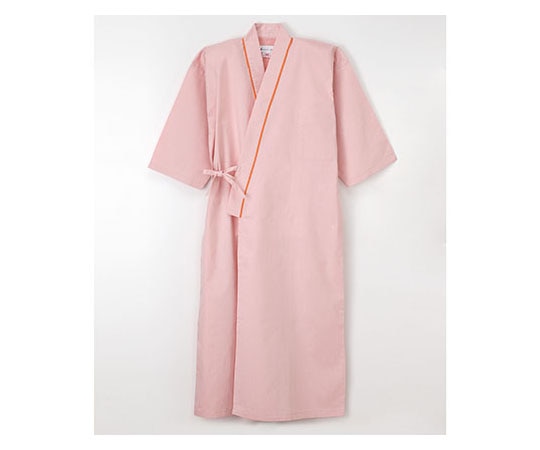 ナガイレーベン 患者衣 ゆかた型 ピンク LL SG1440 1枚（ご注文単位1枚）【直送品】