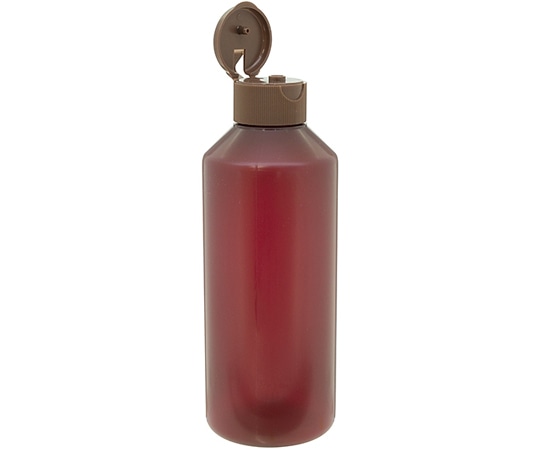 金鵄製作所 NK茶投薬瓶 200mL ワンタッチキャップ(ブラウン:茶) 目盛印刷なし 1箱(100本入) B33C0-900BR 1箱(ご注文単位1箱)【直送品】