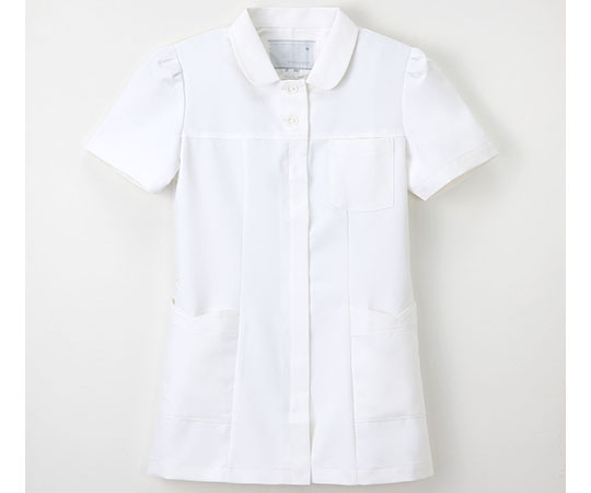 ナガイレーベン ナースウェア （右ウエストループ入り/ジャケット） ホワイト/LL CF-4802 LL ホワイト 1枚（ご注文単位1枚）【直送品】