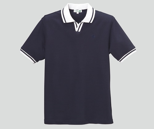 ディーフェイズ メンズポロシャツ ネイビー 4L C-22 1枚（ご注文単位1枚）【直送品】