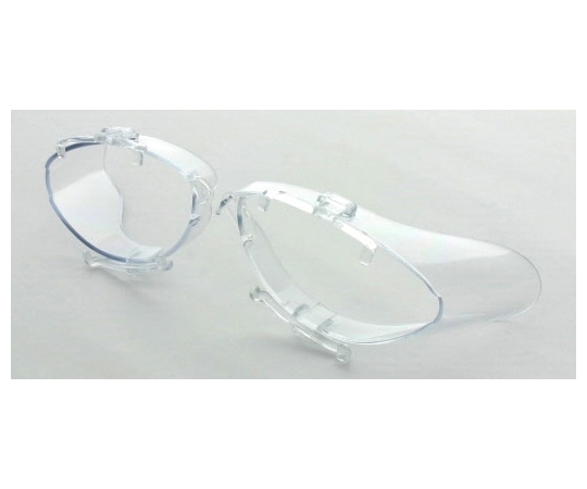 名古屋眼鏡 花粉対策メガネ スカッシーメガネにカバー S 8760-01 1本（ご注文単位1本）【直送品】