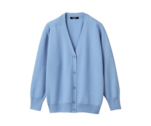 住商モンブラン カーディガン 長袖 ベビーブルー 56-032 M 1枚(ご注文単位1枚)【直送品】
