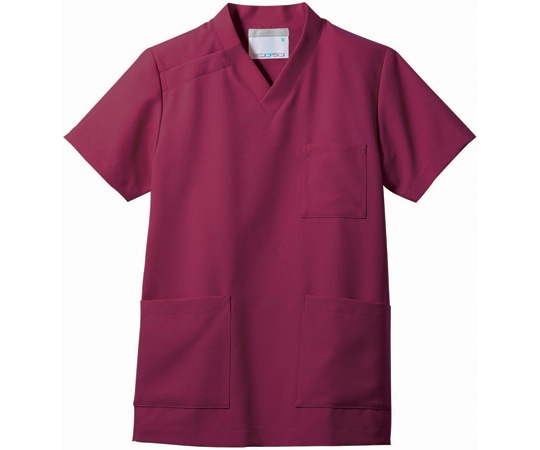 住商モンブラン スクラブ 兼用 半袖 ワイン S MS242-81 S 1枚（ご注文単位1枚）【直送品】