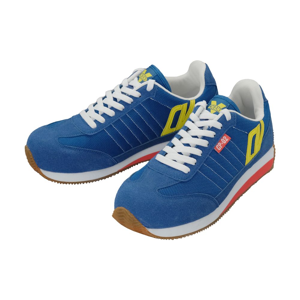 ケイワーク チャンプⅡセーフティスニーカー ブルー 28.0cm CP-2-BL-28 1足（ご注文単位1足）【直送品】