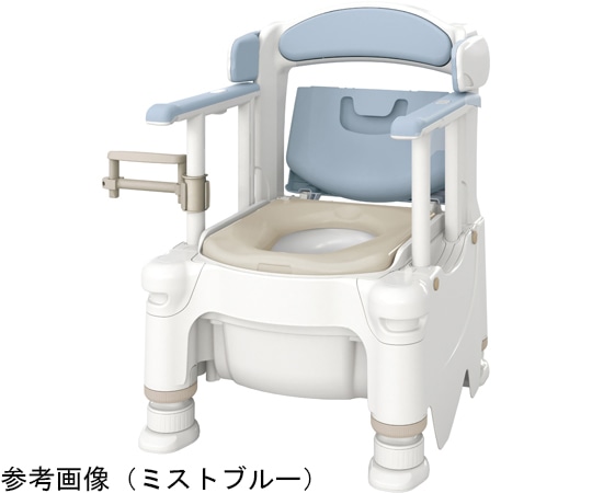 アロン化成 ポータブルトイレFX-30 ソフト便座 ミストブルー 532-959 1箱（ご注文単位1箱）【直送品】