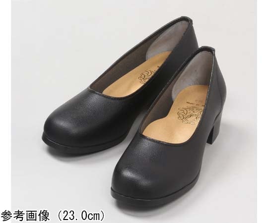 マリアンヌ製靴 パンプス 黒 21.5cm No.3380 1足（ご注文単位1足）【直送品】