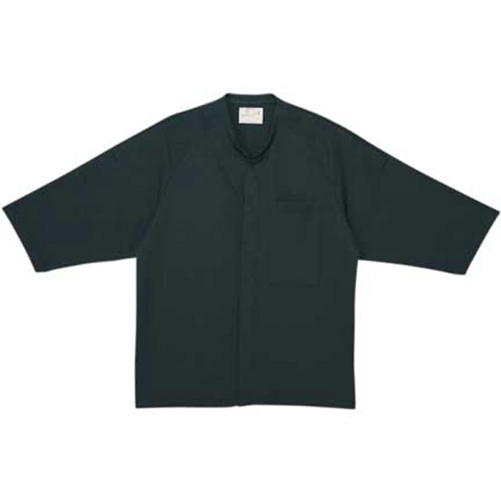 KIRAKU(トンボ) 術前術後シャツ ボトルグリーン L(身丈70cm) CV201-49 L 1枚(ご注文単位1枚)【直送品】